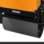 Drum scraper in the source component illustration; confirm delivered configuration.