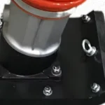 Rammer foot and bolted mounting, cropped from the source image.