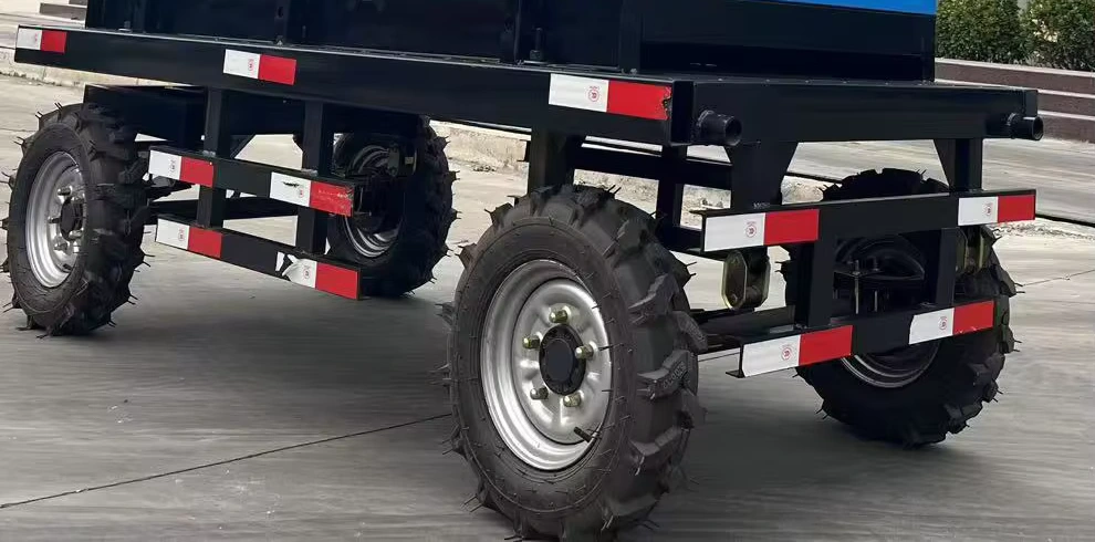 Wheeled frame shown in a source configuration; road approval and inclusion are not implied.