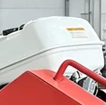 Fuel tank, filler cap and adjacent housing in the source listing image; this is not a complete engine view.