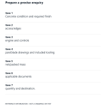 Enquiry checklist