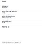 Specification reference